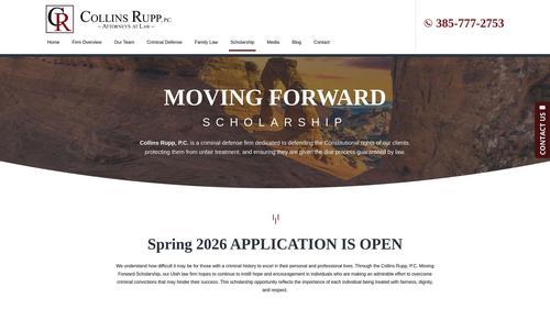 Moving Forward Scholarship