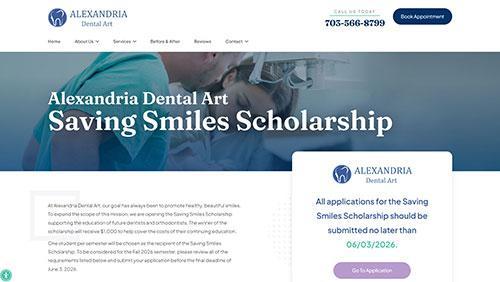 Saving Smiles Scholarship