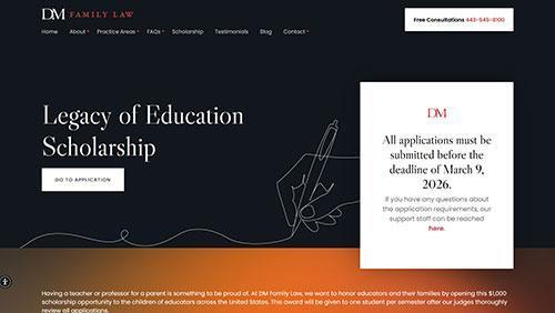 Legacy of Education Scholarship