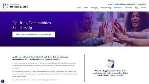 Uplifting Communities Scholarship