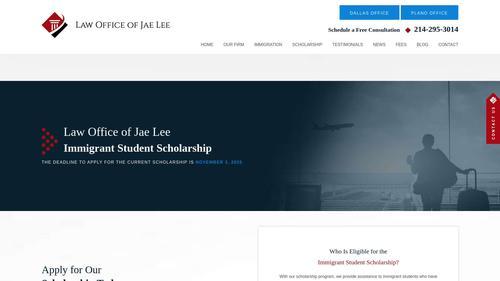 Immigrant Student Scholarship