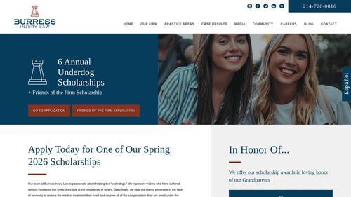 Underdog Scholarship