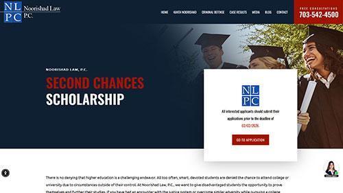 Second Chances Scholarship