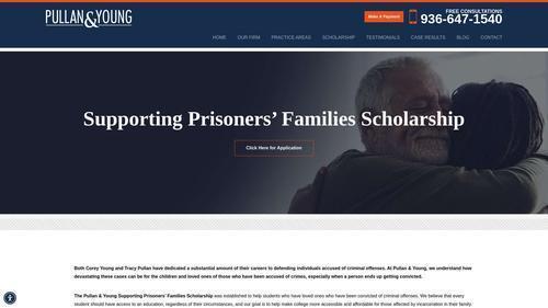 Supporting Prisoners’ Families Scholarship