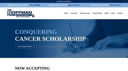 Conquering Cancer Scholarship