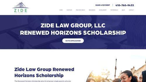 Renewed Horizons Scholarship