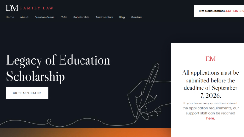 Legacy of Education Scholarship