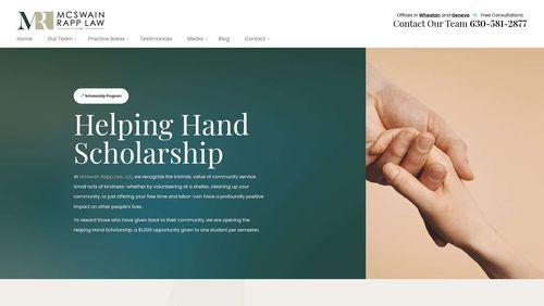 Helping Hands Scholarshp