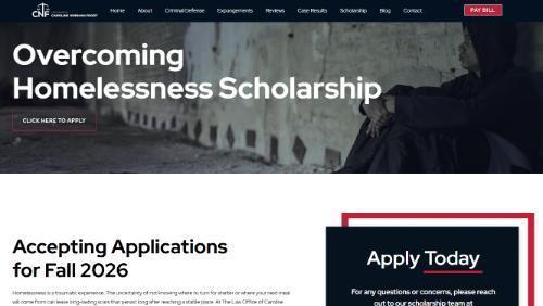 Overcoming Homelessness Scholarship