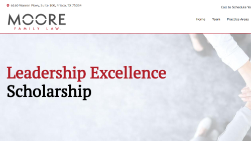 Leadership Excellence Scholarship