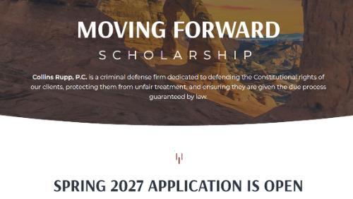 Moving Forward Scholarship