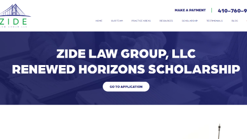 Renewed Horizons Scholarship