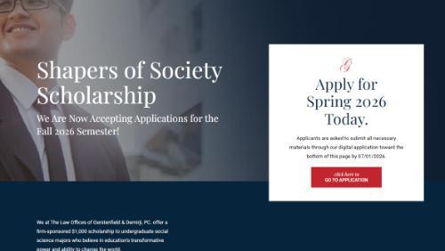Shapers of Society Scholarship