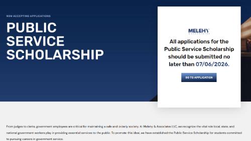 Public Service Scholarship