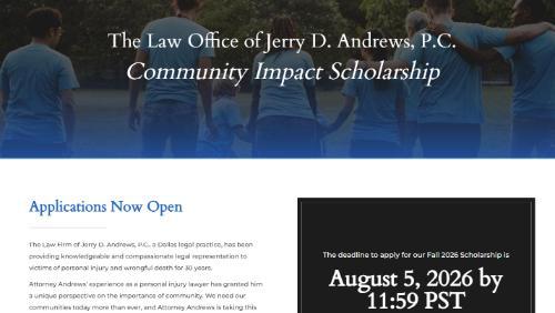 Community Impact Scholarship