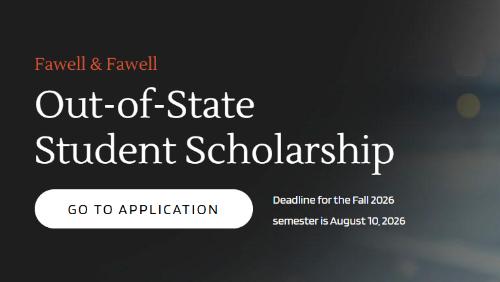 Out-of-State Student Scholarship